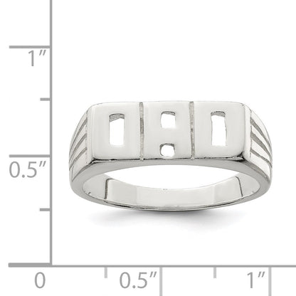 Sterlingsilber Massiv Dad Ring