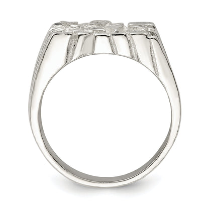 Sterlingsilber Nugget Ring