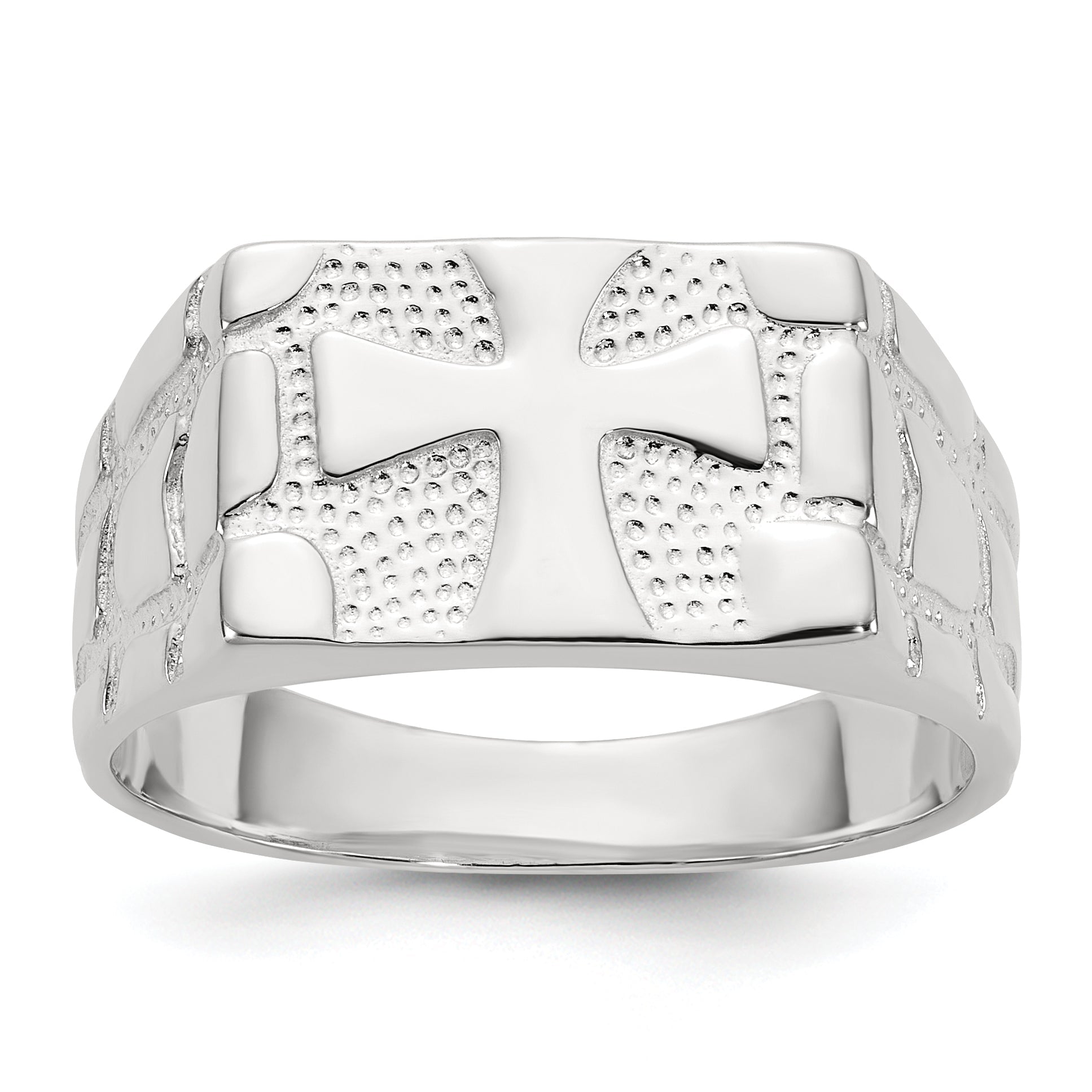 Sterlingsilber Nugget Ring