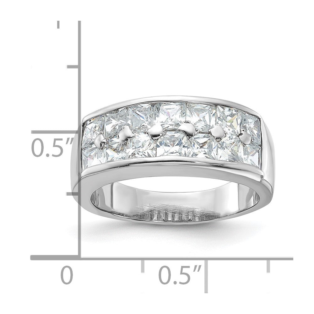 Sterlingsilber Zirkonia Ring