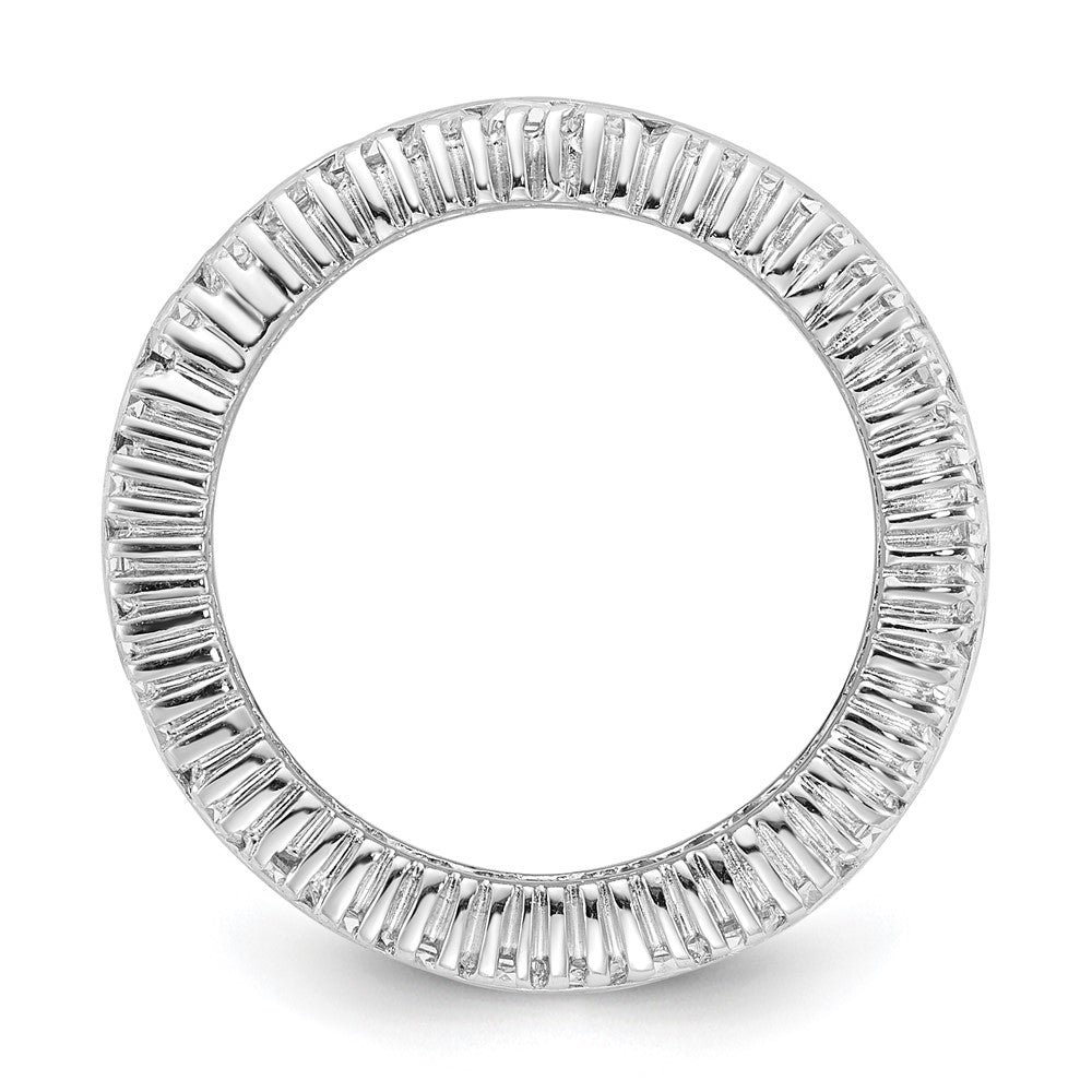 Sterlingsilber Zirkonia Doppelt Ring