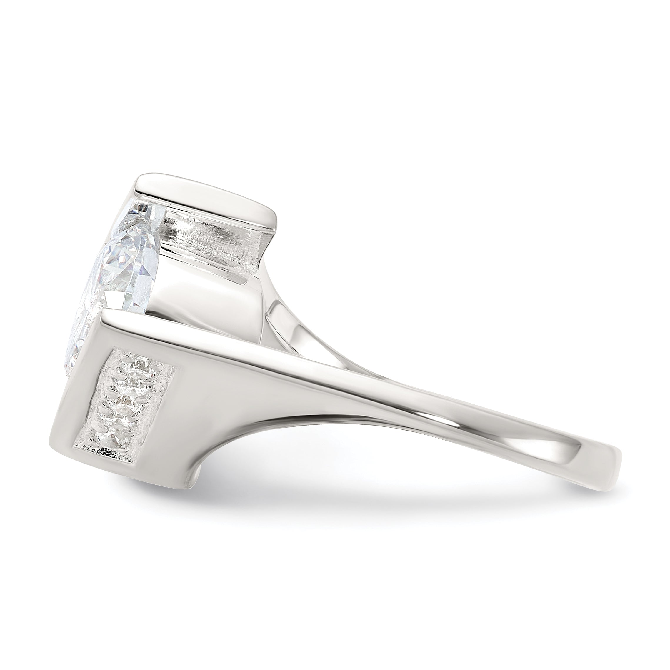 Sterlingsilber Zirkonia Ring