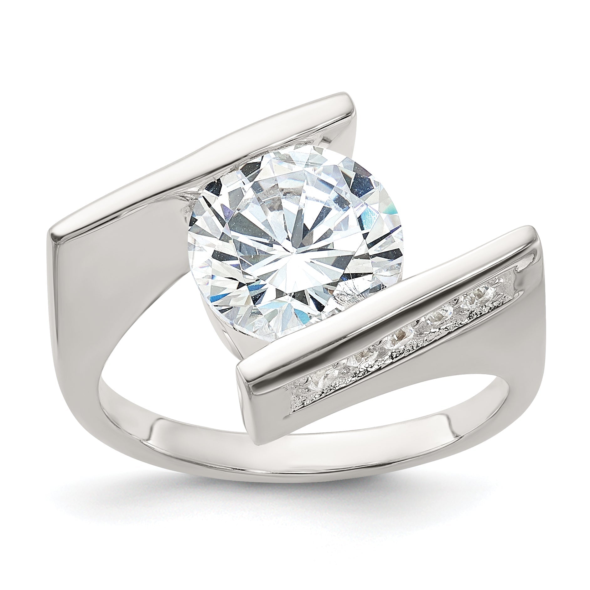 Sterlingsilber Zirkonia Ring