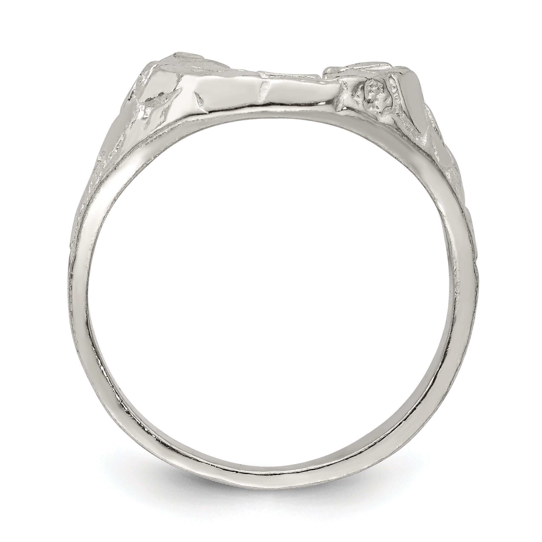 Sterlingsilber Hufeisen Ring