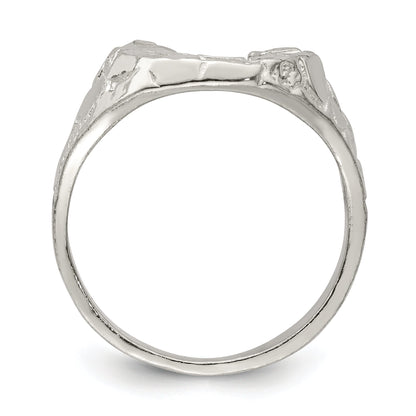 Sterlingsilber Hufeisen Ring
