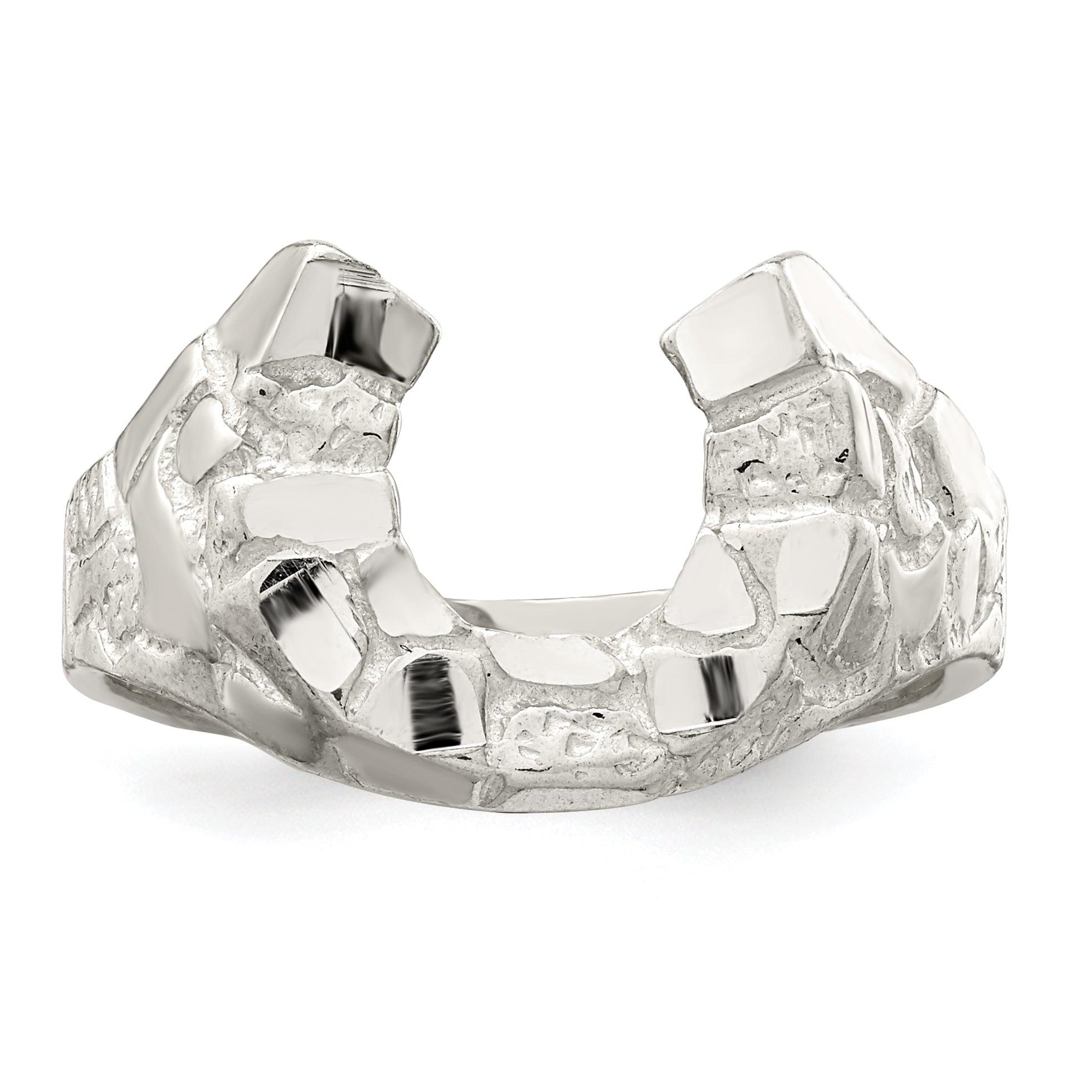 Sterlingsilber Hufeisen Ring