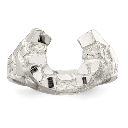 Sterlingsilber Hufeisen Ring