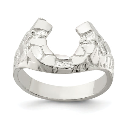 Sterlingsilber Hufeisen Ring
