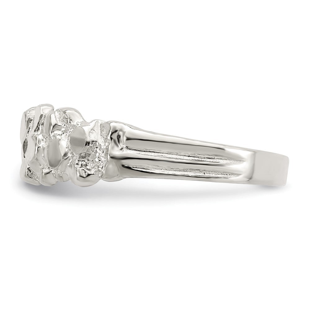Sterlingsilber Nugget Ring