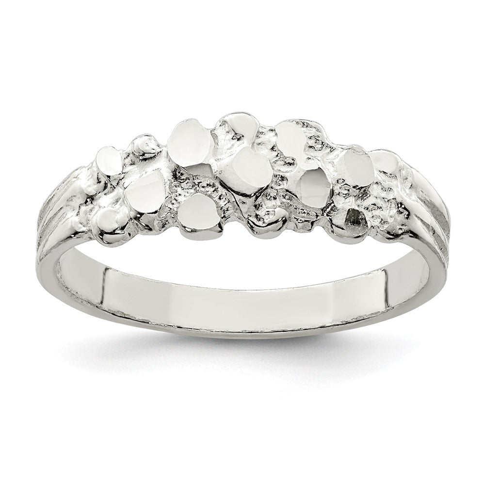 Sterlingsilber Nugget Ring