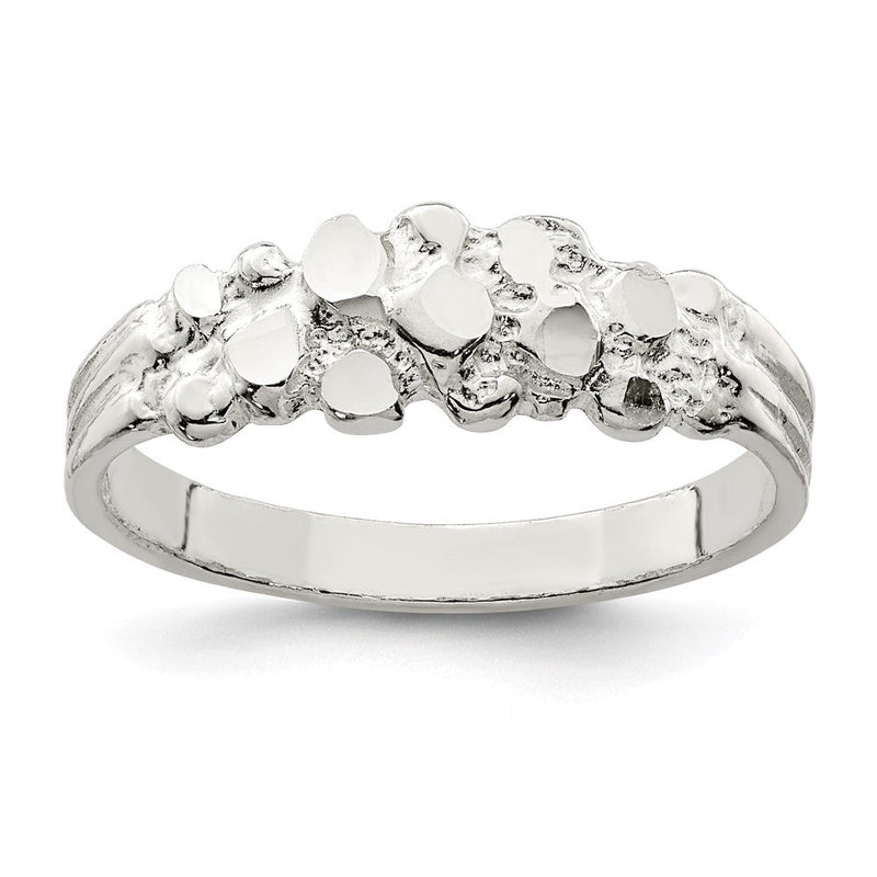 Sterlingsilber Nugget Ring