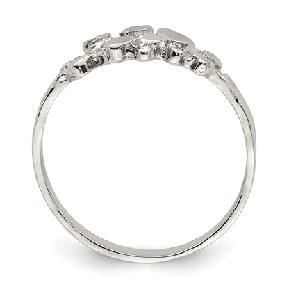 Sterlingsilber Nugget Ring