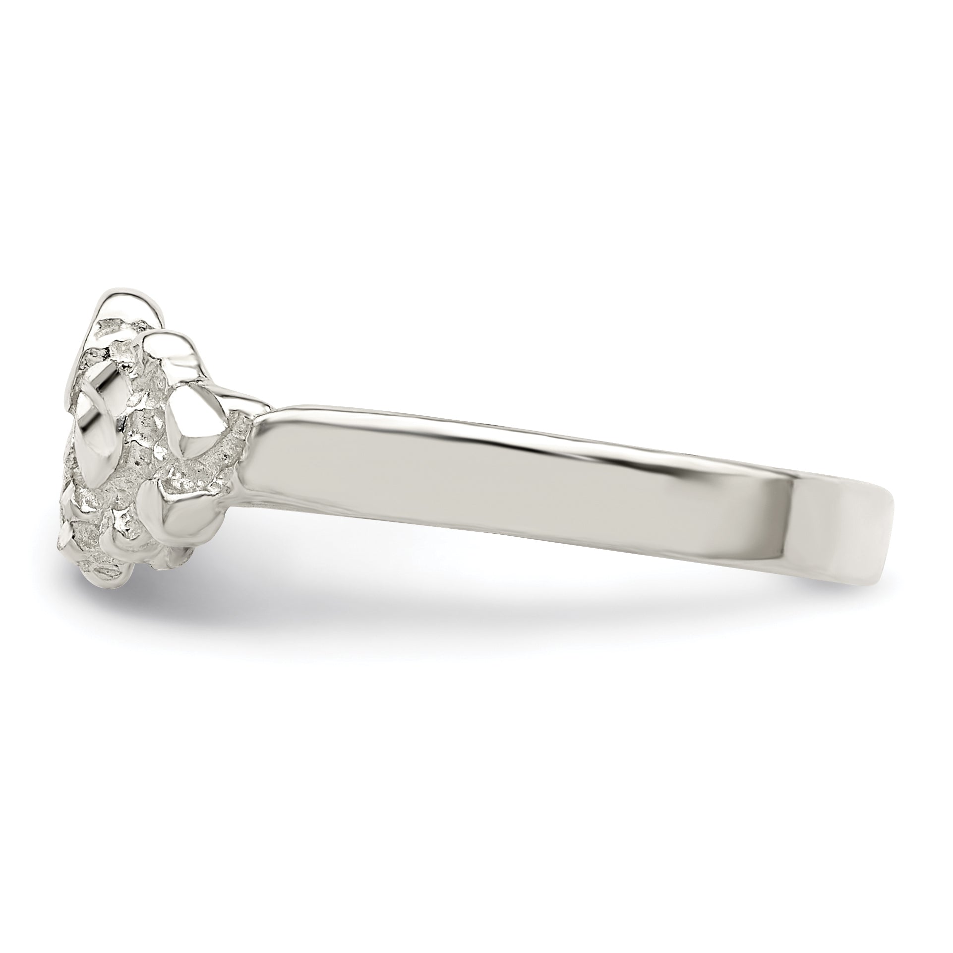 Sterlingsilber Nugget Ring