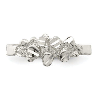 Sterlingsilber Nugget Ring