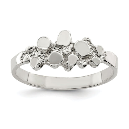 Sterlingsilber Nugget Ring
