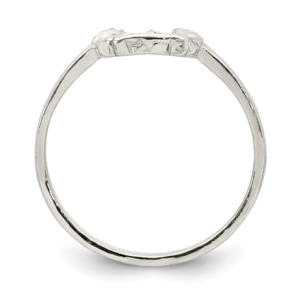 Sterlingsilber Hufeisen Ring