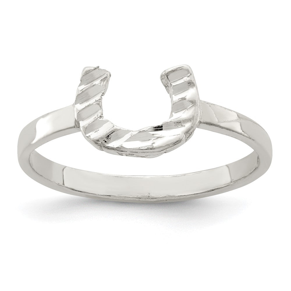 Sterlingsilber Hufeisen Ring