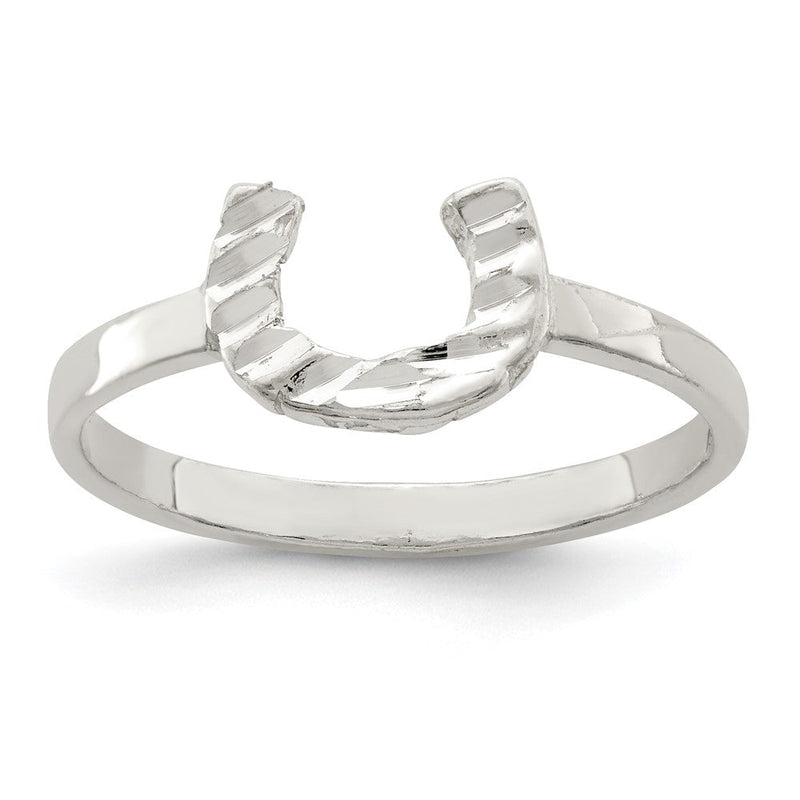 Sterlingsilber Hufeisen Ring