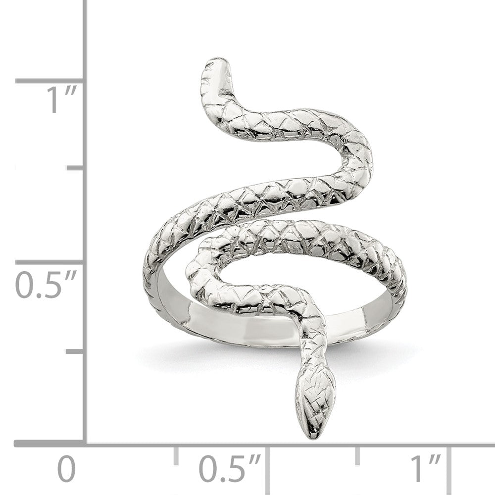 Sterlingsilber Schlange Ring