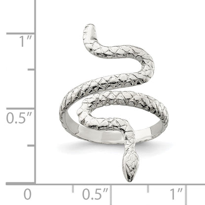 Sterlingsilber Schlange Ring