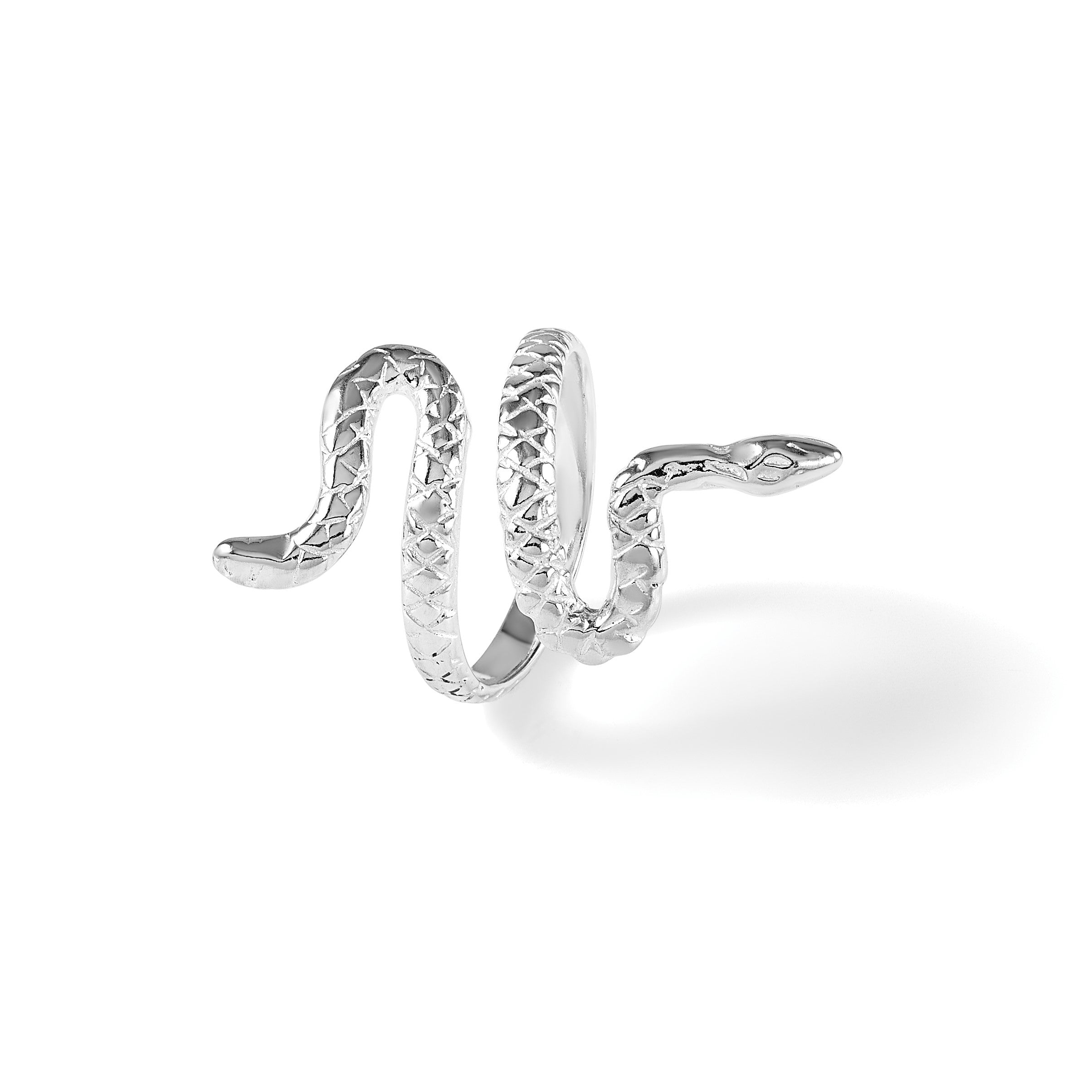 Sterlingsilber Schlange Ring