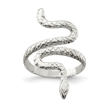 Sterlingsilber Schlange Ring
