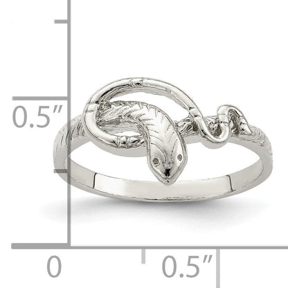 Sterlingsilber Schlange Ring