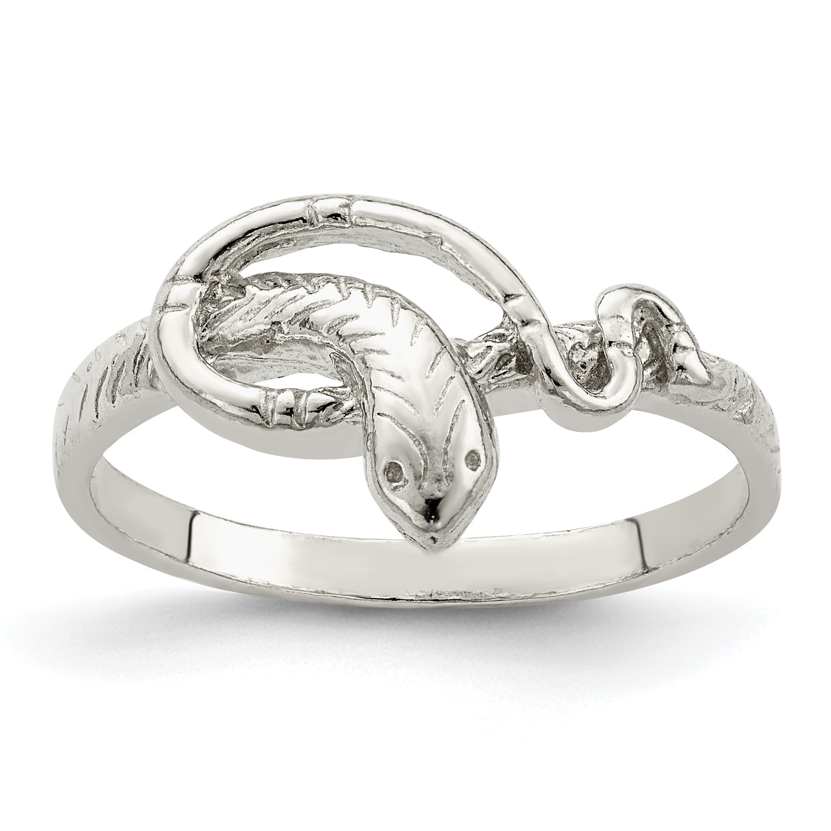 Sterlingsilber Schlange Ring