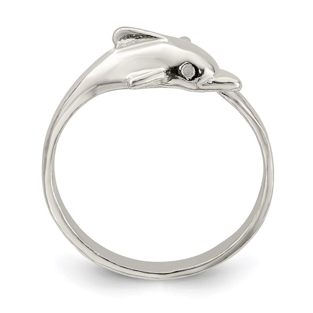 Sterlingsilber Delfin Ring