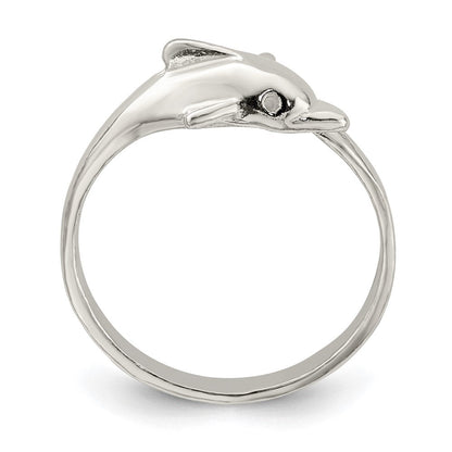 Sterlingsilber Delfin Ring