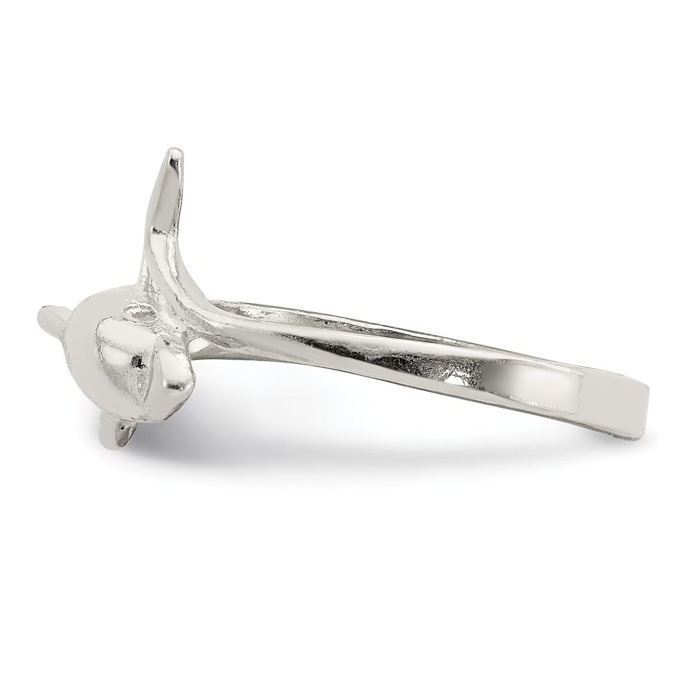 Sterlingsilber Delfin Ring