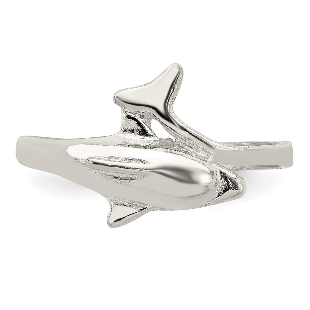 Sterlingsilber Delfin Ring