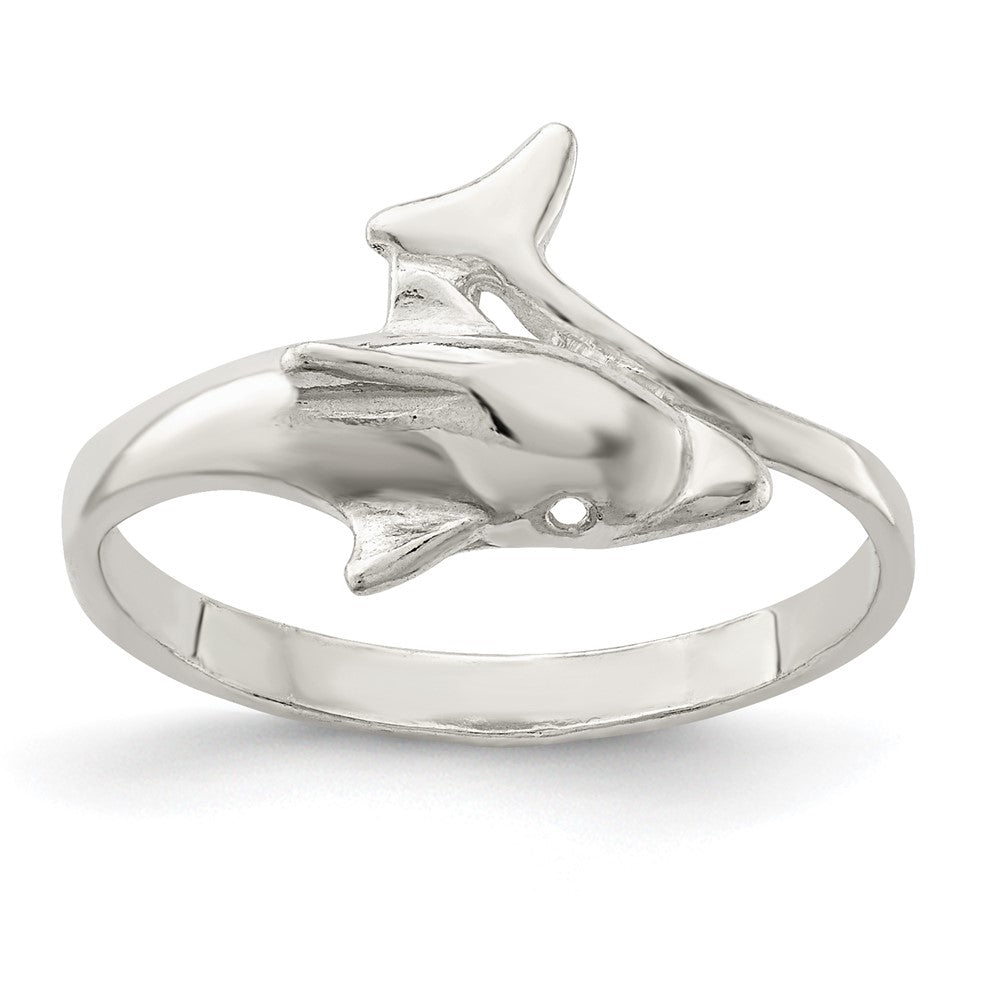 Sterlingsilber Delfin Ring