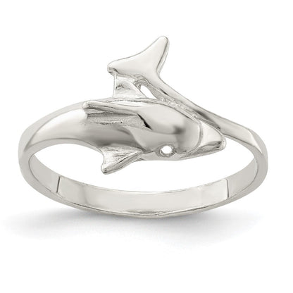 Sterlingsilber Delfin Ring