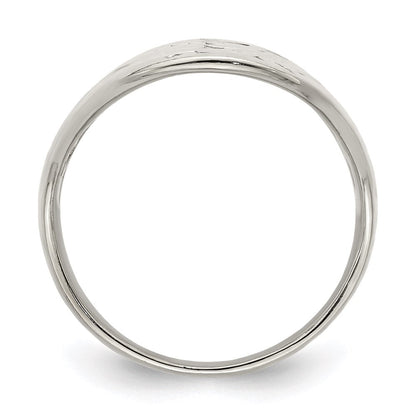 Sterlingsilber Blume Ausgeschnitten Full Finger Ring