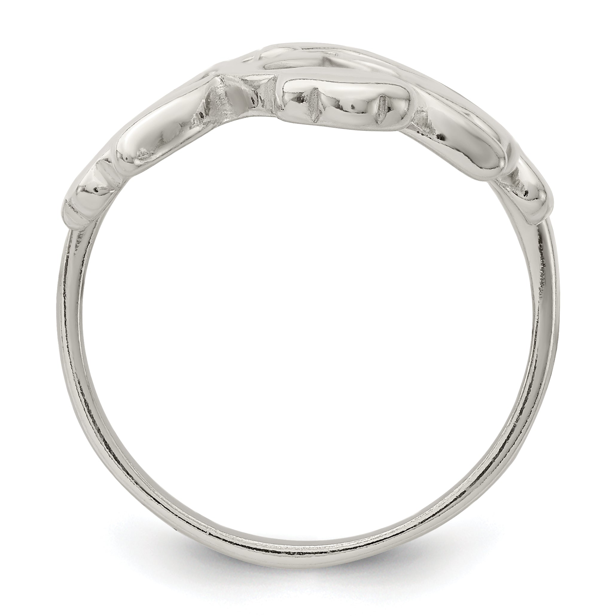 Sterlingsilber Vines Full Finger Ring