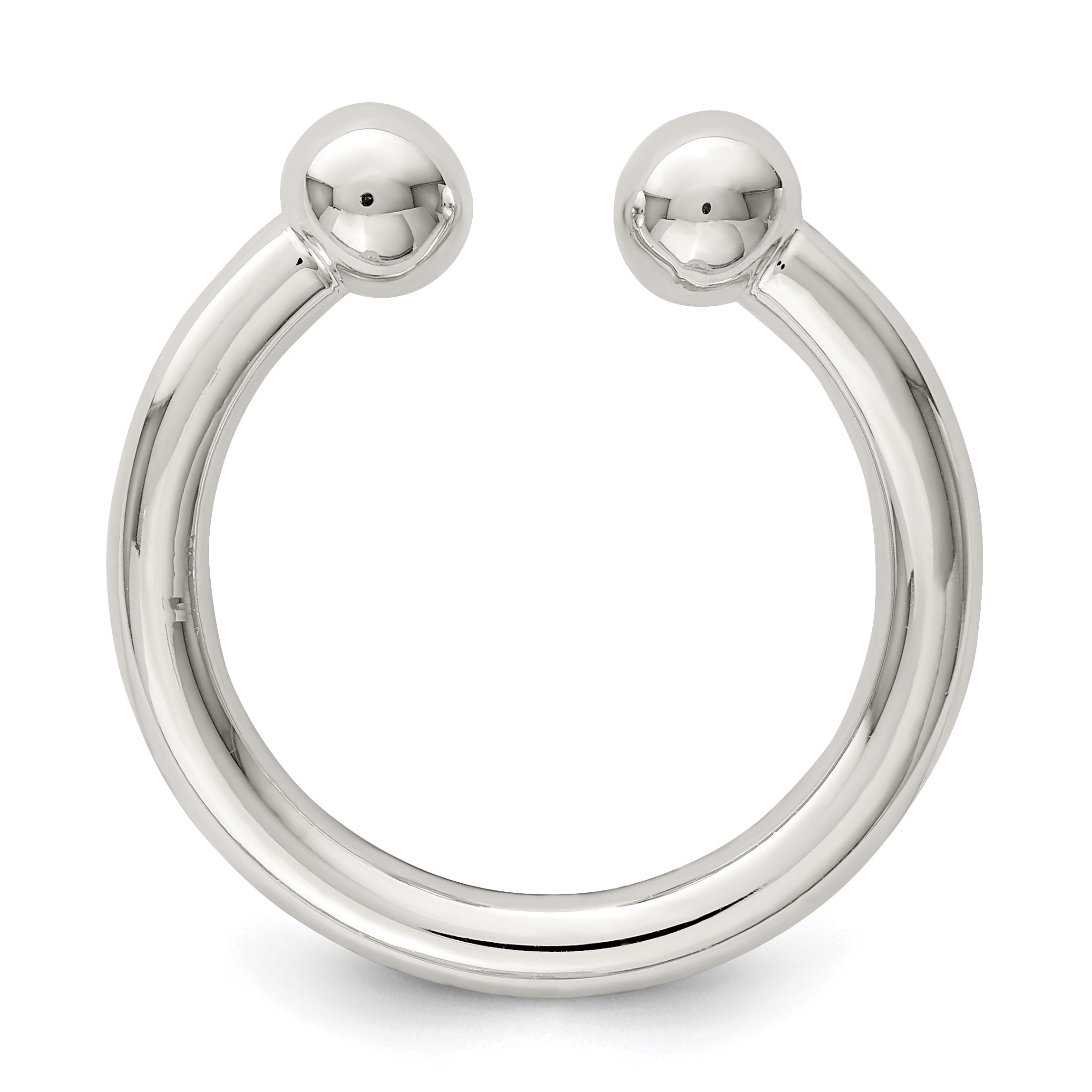 Sterlingsilber Röhre Ring