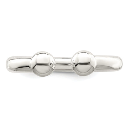 Sterlingsilber Röhre Ring