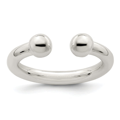 Sterlingsilber Röhre Ring
