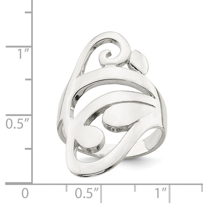 Sterlingsilber Ranke Ring