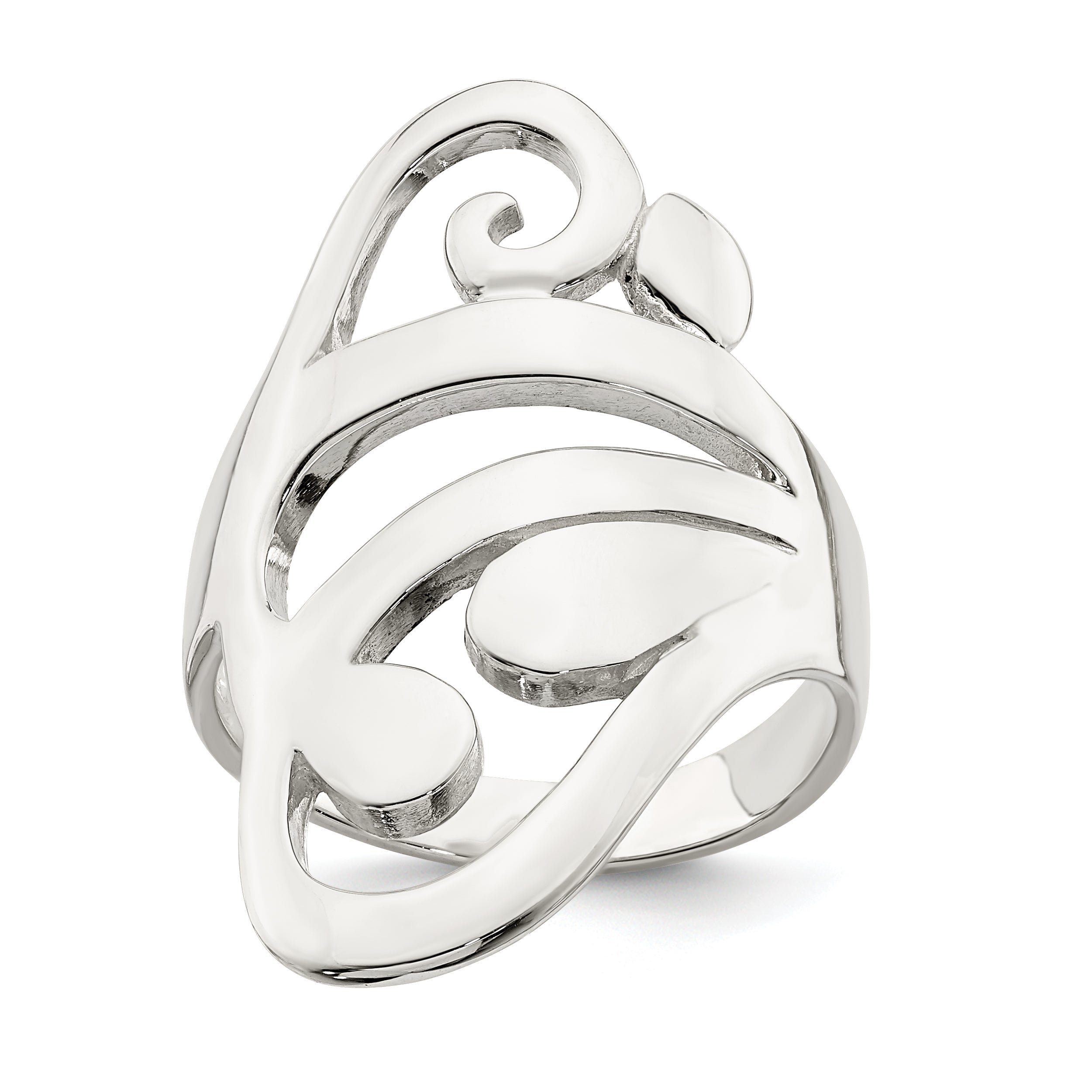 Sterlingsilber Ranke Ring