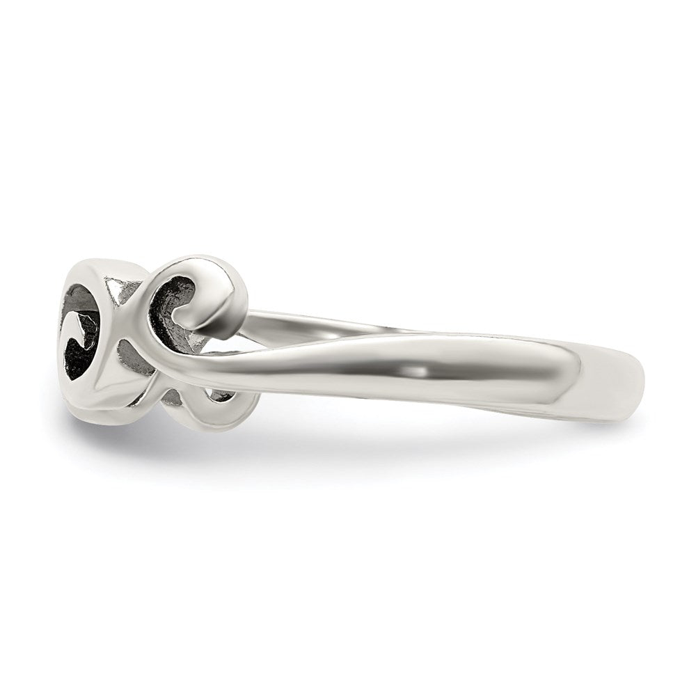 Sterlingsilber Antikisiert Zehenring