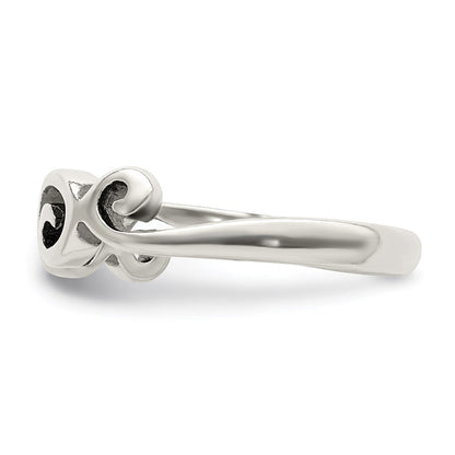 Sterlingsilber Antikisiert Zehenring