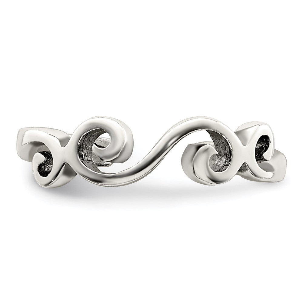 Sterlingsilber Antikisiert Zehenring