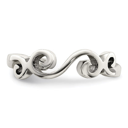 Sterlingsilber Antikisiert Zehenring