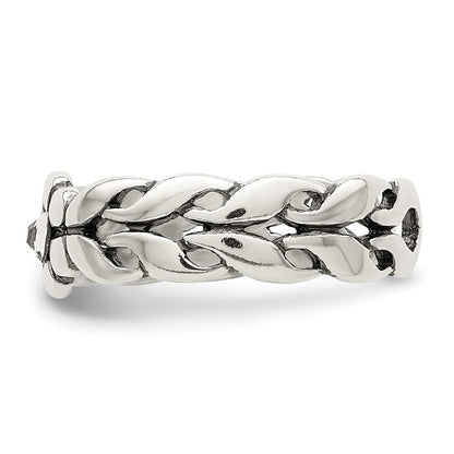 Sterlingsilber Antikisiert Stellux Kristall Zehenring