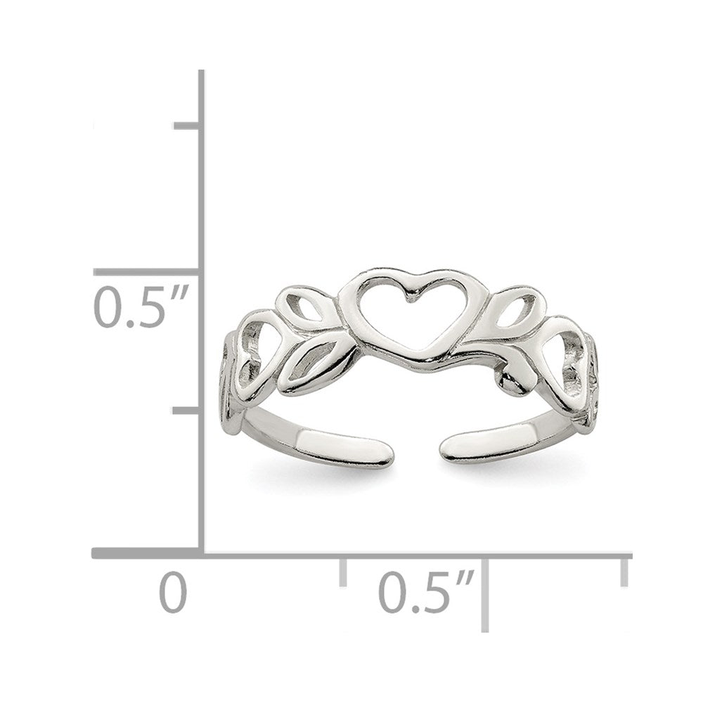 Sterlingsilber Zehenring