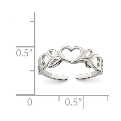 Sterlingsilber Zehenring
