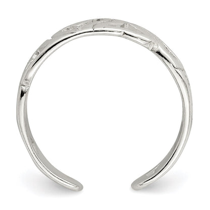 Sterlingsilber Herz Zehenring