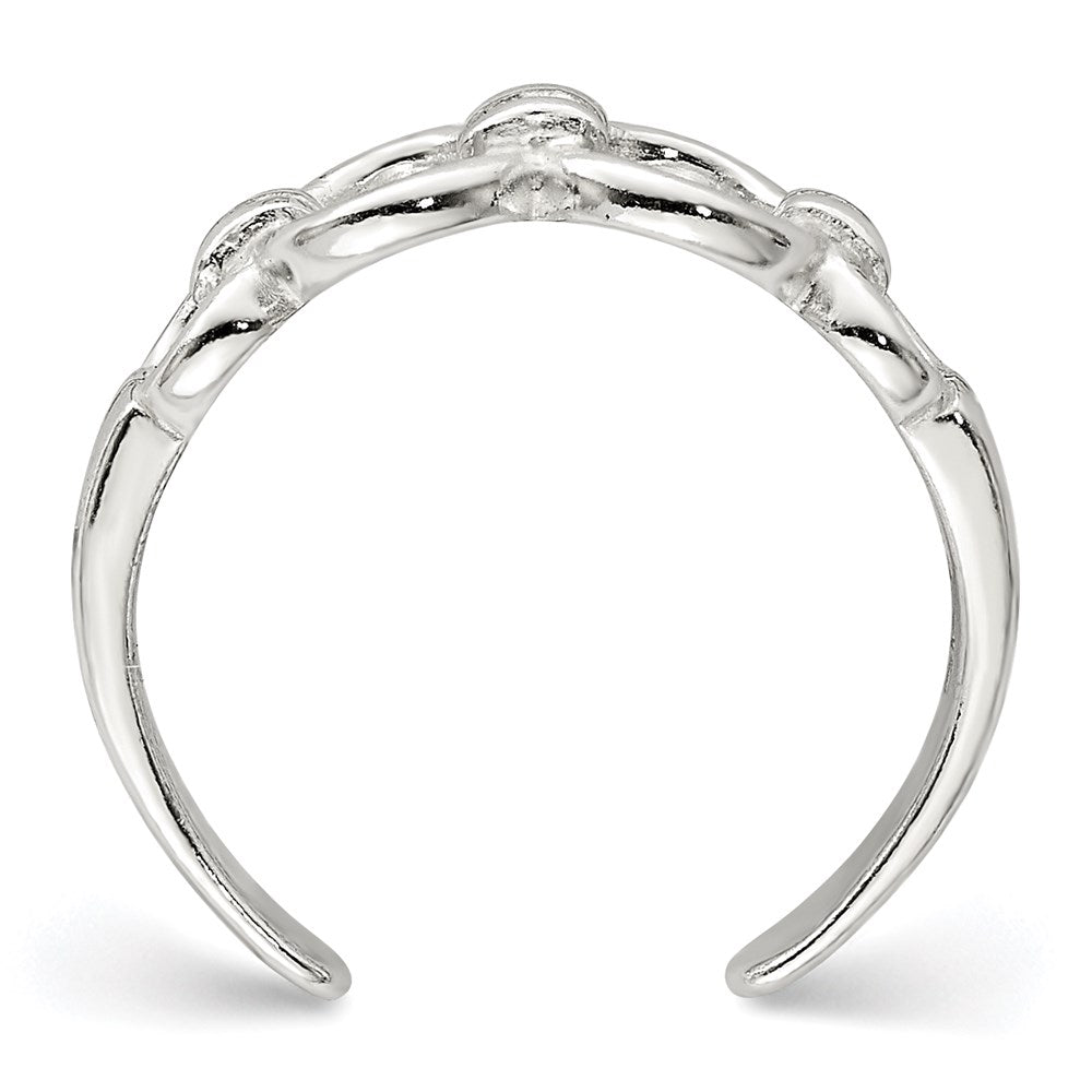 Sterlingsilber Zehenring
